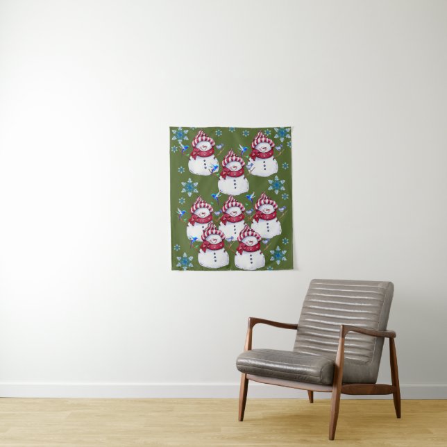 Tapestries Snowman (In Situ)
