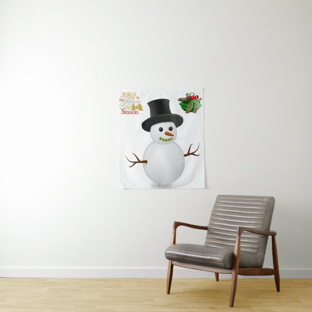 Tapestries Snowman (In Situ)