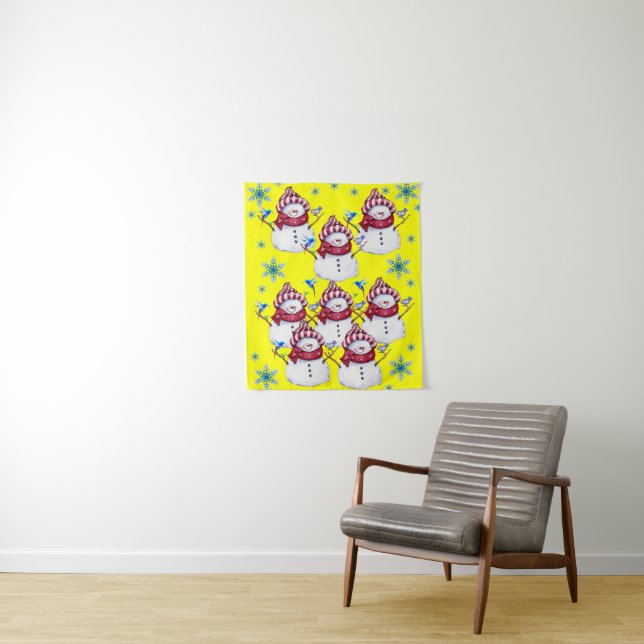 Tapestries Snowman (In Situ)