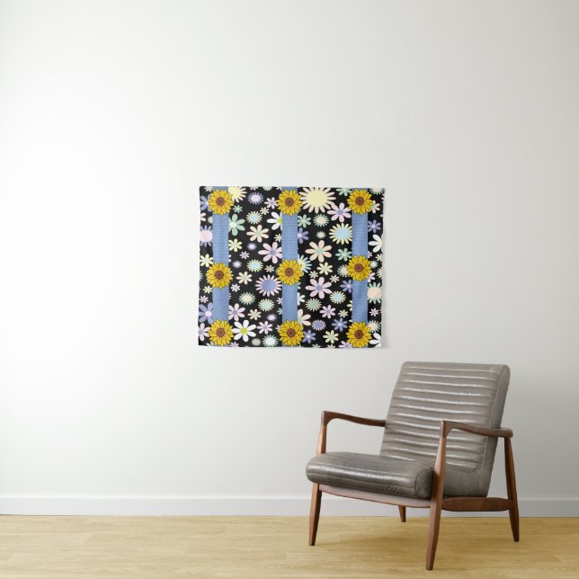 Tapestries Sunflower (In Situ (Horizontal))