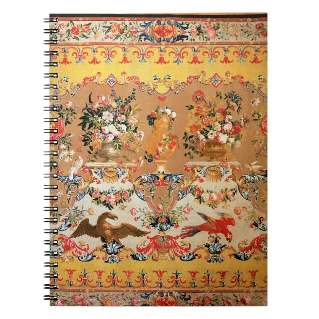 Tapestry, 1720s (textile) notebook (Front)