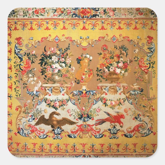 Tapestry, 1720s (textile) square sticker (Front)