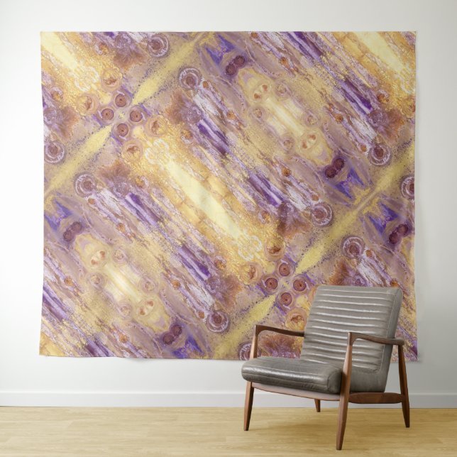 Tapestry Abstract Painting, Orphic Mysteries (In Situ (Horizontal))