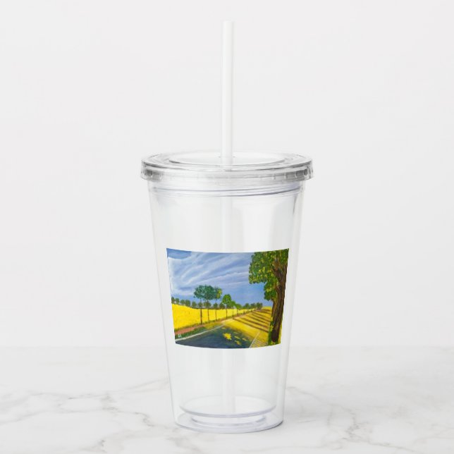 Tapestry Acrylic Tumbler (Front)