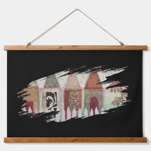 Tapestry - Fenced Houses Brushstroke