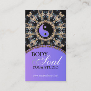 Tapestry Gems New Age Yoga Cartes de visite