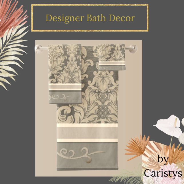 Tapestry in Brown, Linen, Sand Towel (Creator Uploaded)
