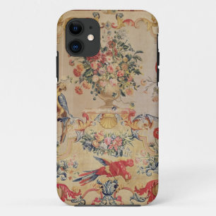 Tapestry in early Rococo style with strapwork and iPhone 11 Case