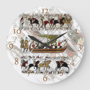 Tapestry Large Clock