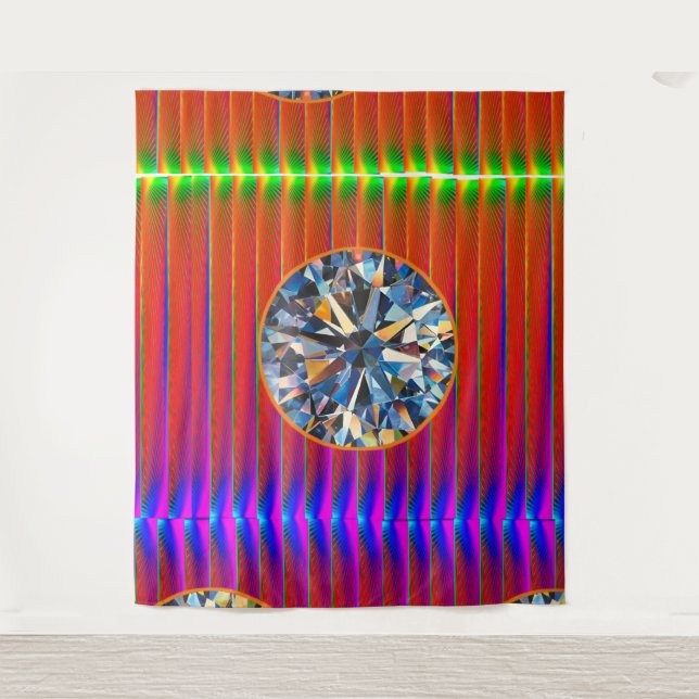 tapestry large wall art digital design home décor  (Front)