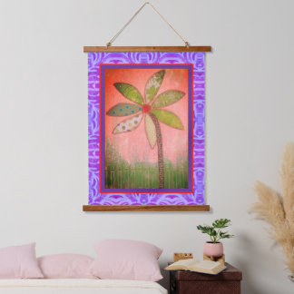 Tapestry - Large Whimsical Flower