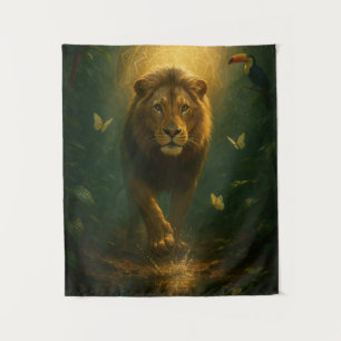 Tapestry Lion – Spiritual Energy and Inner