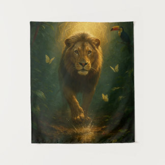 Tapestry Lion – Spiritual Energy and Inner