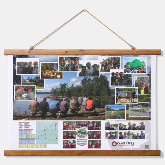 Tapestry of Canoe Trails 2017 Canadian Trip (Front)