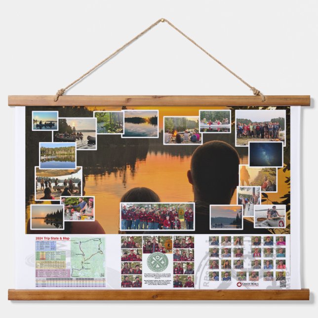 Tapestry of Canoe Trails 2024 Canadian Trip (Front)