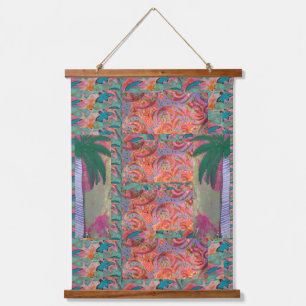 Tapestry - Palm Tree Abstract 