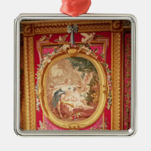 Tapestry panel depicting Cupid and Psyche Metal Ornament