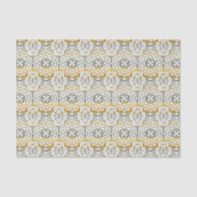 Tapestry Rosette II Tissue Paper (Front)