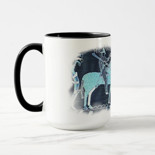 Tapestry Scene -  The Bayeux Tapestry Mug (Left)