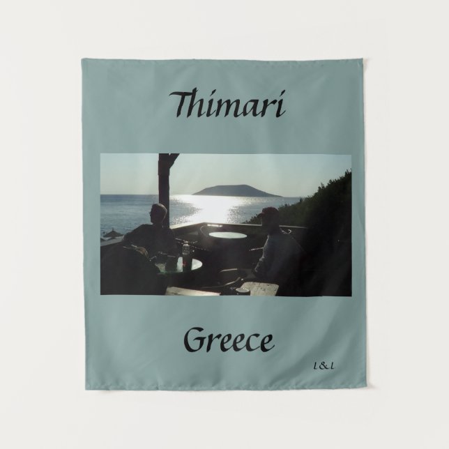 Tapestry small "Thimari Greece " (Front)