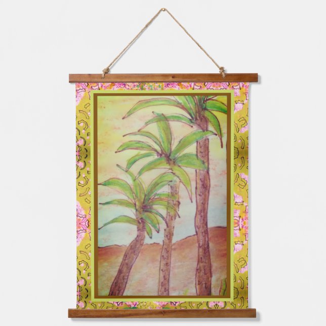 Tapestry - Warm Sands and Palm Trees (Front)