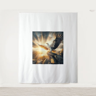 Tapestry with eagle