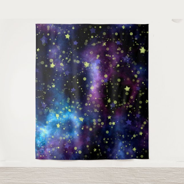 Tapestry with star sky pattern (Front)