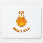 Tapete para Ratón con Logo Sol Brillo Sola | Mouse Pad<br><div class="desc">Este tapete para ratón con el logo Sol Brillo Sola es ideal para quienes buscan comodidad y estilo en su escritorio. Su superficie suave permite un deslizamiento preciso del mouse, mientras que su diseño minimalista aporta luz y personalidad a cualquier espacio de trabajo o estudio. Perfecto para oficina, gaming o...</div>