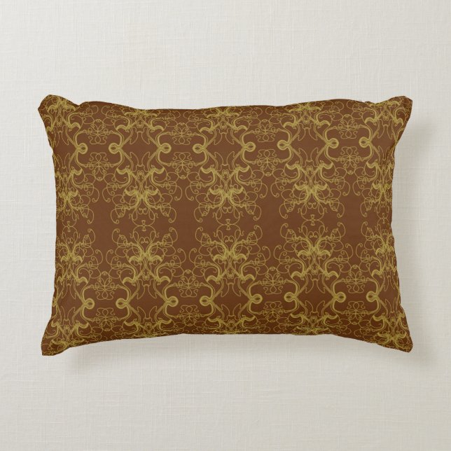 Tapete - Vintage baroque style illustration Accent Pillow (Front)