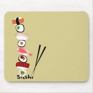 tapetesushiamontonado mouse pad