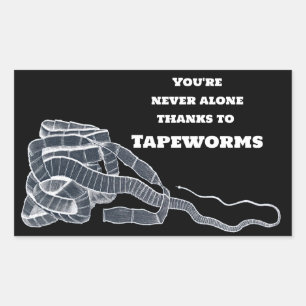 Tapeworm And You Sticker