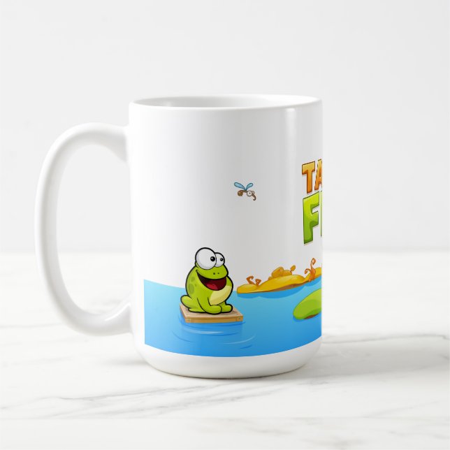 Tapez la grenouille - tasse d'étang (Gauche)