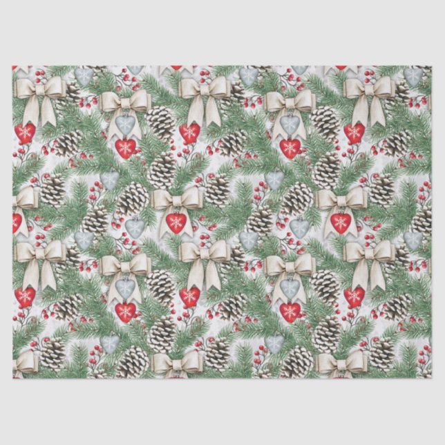 Taping and meshes tissue paper (Front)