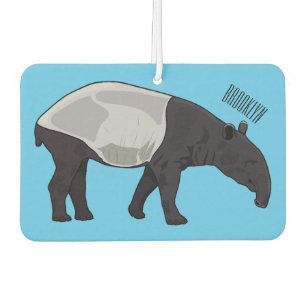 Tapir cartoon illustration air freshener