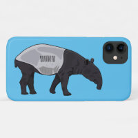 Tapir cartoon illustration