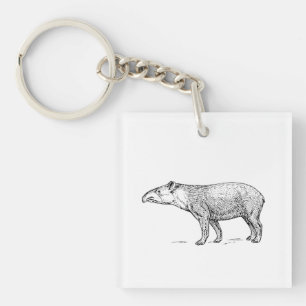 Tapir Keychain