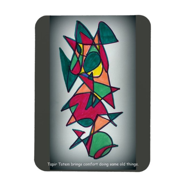 Tapir Totem Magnet (Vertical)
