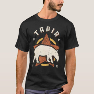Tapir Vintage Retro Classic Animal T-Shirt