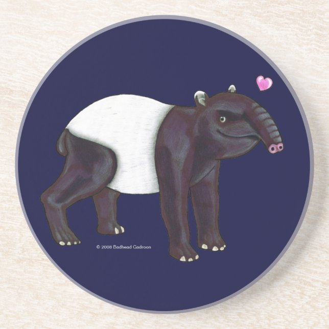Tapir Wants Hugges Coaster (Front)