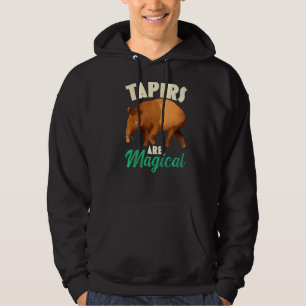 Tapirs Are Magical Wildlife Animal Zookeeper Hoodie