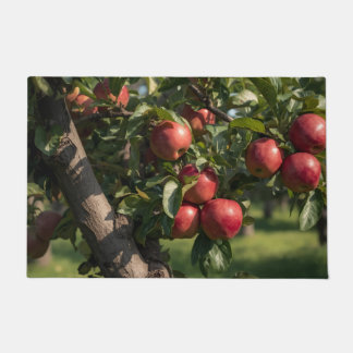 Tapis à thème de l'arbre Apple