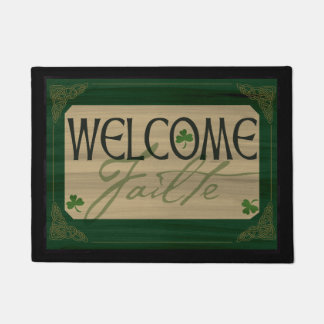 Tapis bienvenu de Failte d'Irlandais