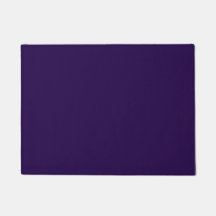 Tapis cadeau de porte en violet solide russe