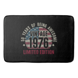 Tapis De Bain 50 Years Old Vintage 1976 50th Birthday Limited Ed