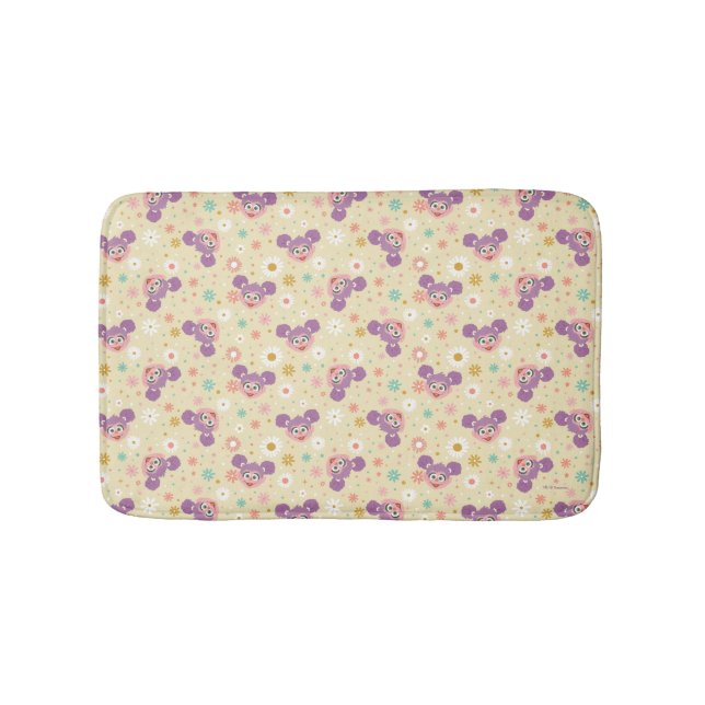 Tapis De Bain Abby Cadabby | Motif de la face de fleurs (Devant)