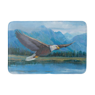 Tapis De Bain Aigle à tête blanche