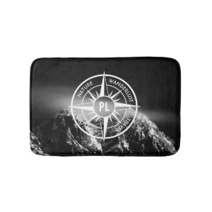 Tapis De Bain Aigle de compas monographie montagnes dramatiques