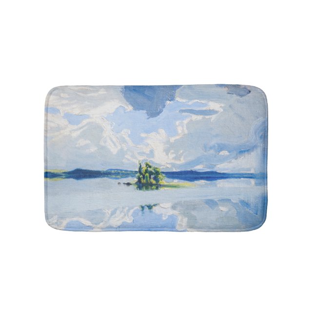 Tapis De Bain Akseli Gallen-Kallela - Nuages au-dessus d'un lac (Devant)