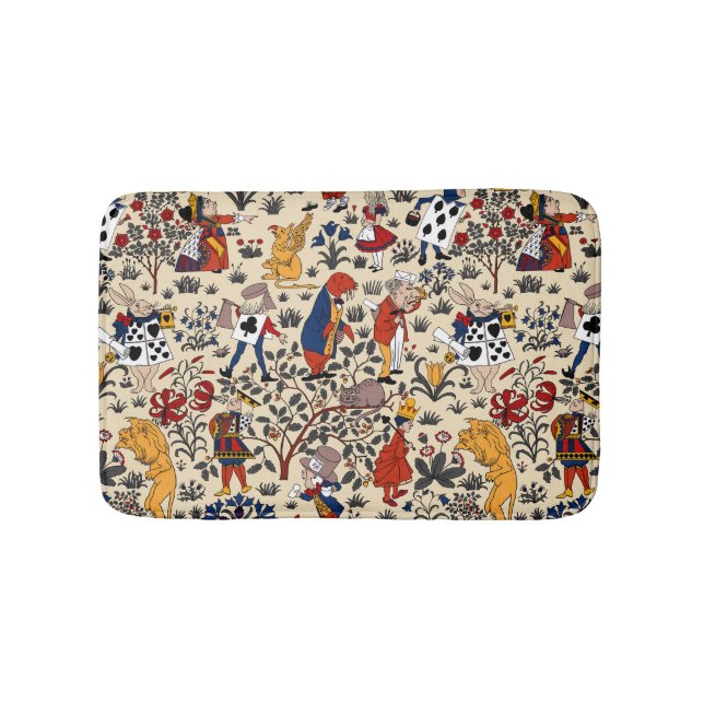 Tapis De Bain Alice au pays des merveilles (Devant)