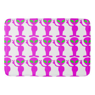Tapis De Bain Alien rose